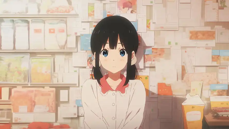 4k报纸壁纸-治愈 - 小女孩-动漫背景「哲风壁纸」