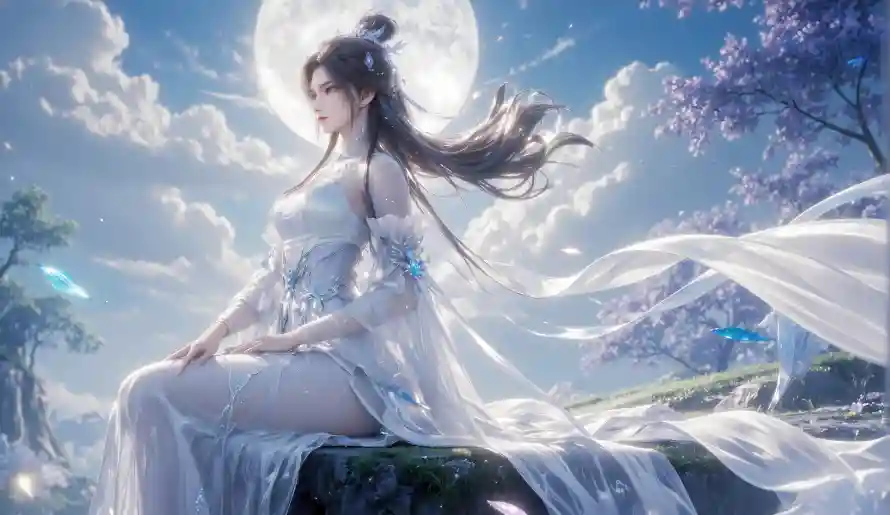 14k诛仙壁纸-樱花树 - 陆雪琪-仙侠女神「哲风壁纸」