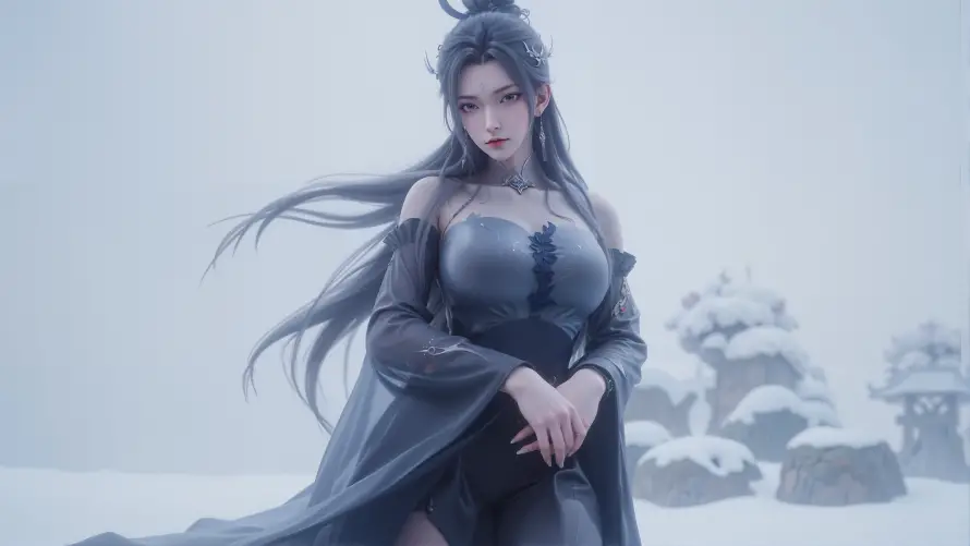 3k仙侠壁纸-冰雪 - 玄幻-诛仙「哲风壁纸」