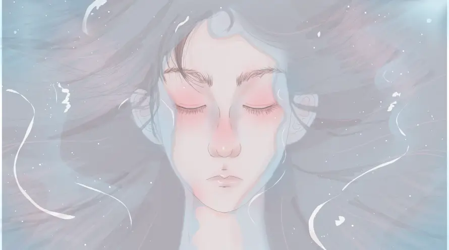 6k插画壁纸-水 - 水元素-插画风格「哲风壁纸」