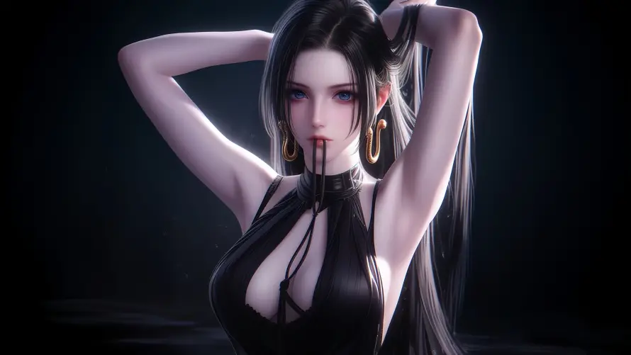 4k女帝壁纸-性感美女 - 角色设计-魅力造型「哲风壁纸」
