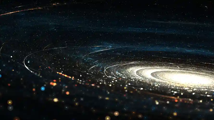 2k星空壁纸-黑 - 宇宙星空-星空背景「哲风壁纸」