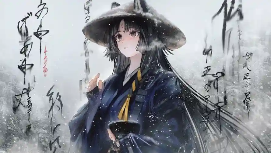 2k古韵壁纸-古风 - 国风-少女「哲风壁纸」