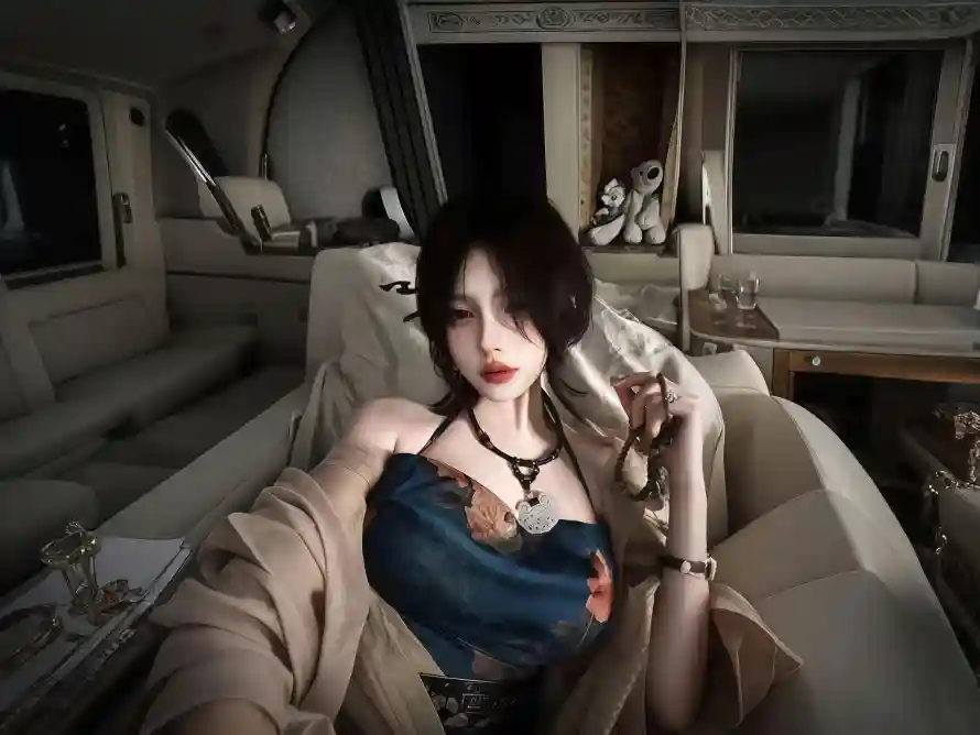4kIpad壁纸-中式美女 - 优雅穿搭-冷艳御姐「哲风壁纸」