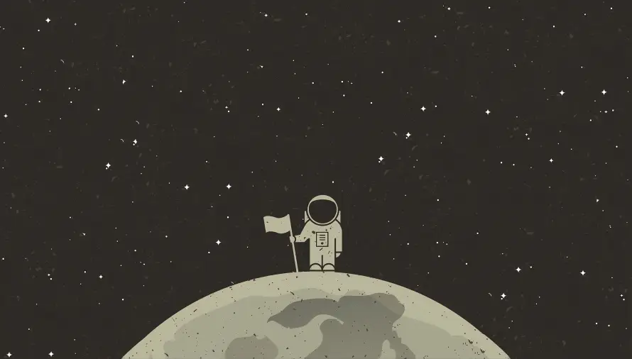 4k太空壁纸-宇宙 - 探索-月球「哲风壁纸」