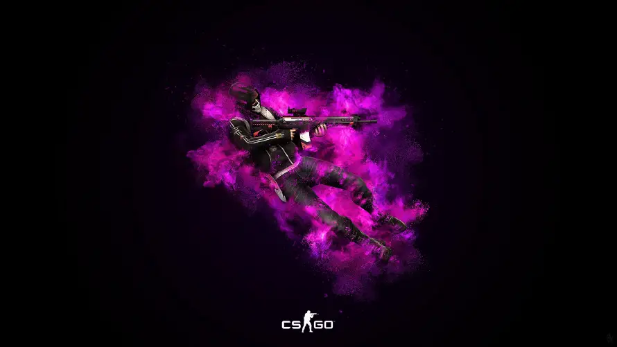 4kcs壁纸-枪械 - 紫烟-csgo「哲风壁纸」