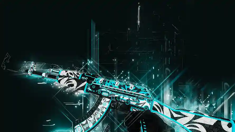3kcs壁纸-光效 - 枪械-AK47「哲风壁纸」 3kcs壁纸-光效 - 枪械-AK47「哲风壁纸」