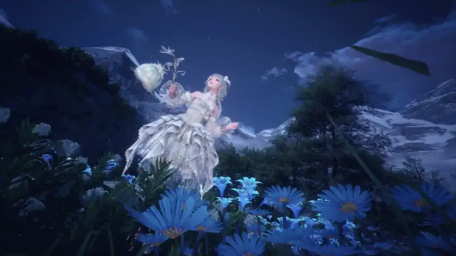 4k暖暖壁纸-动漫角色 - 夜晚场景-无限暖暖「哲风壁纸」