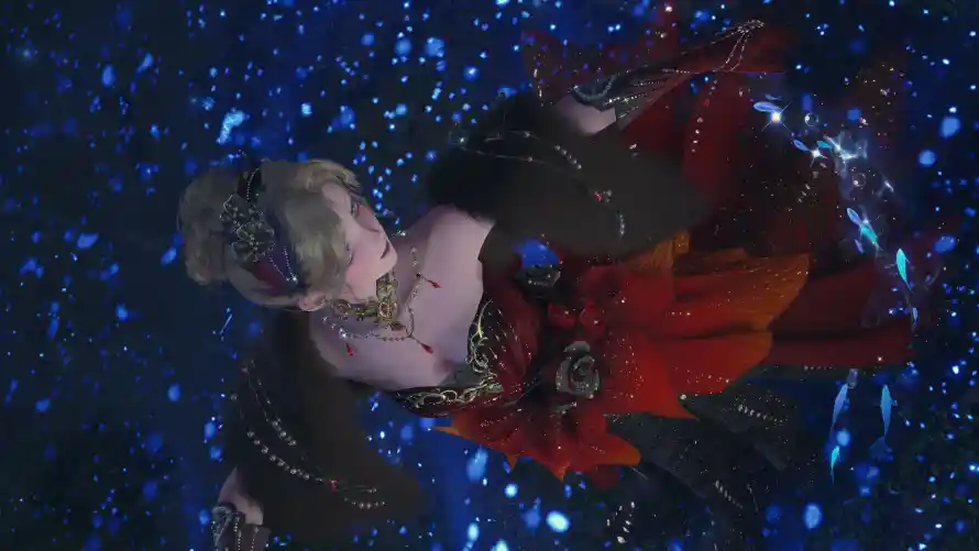 4k星空壁纸-暖暖 - 动漫角色-华丽服饰「哲风壁纸」