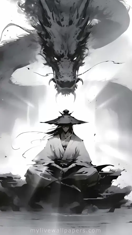 4k对峙壁纸 - 龙 - 神秘 - 道士「哲风壁纸」