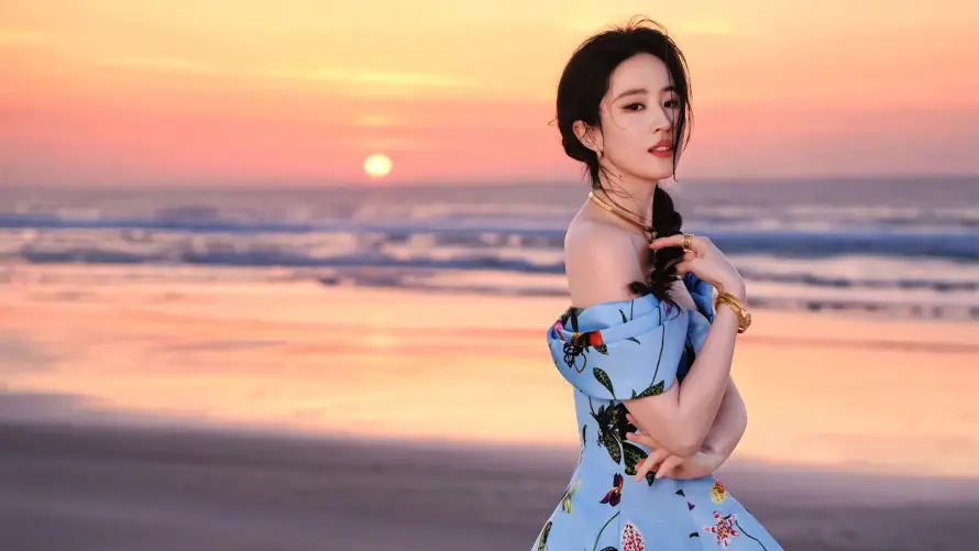 2k夕阳壁纸-日落 - 沙滩-海边「哲风壁纸」