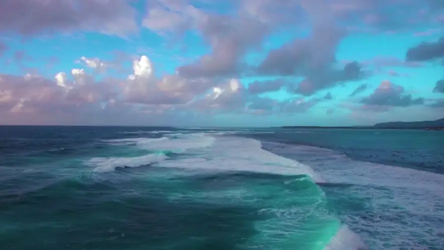 4k大海壁纸-天空 - 浪花-海景「哲风壁纸」