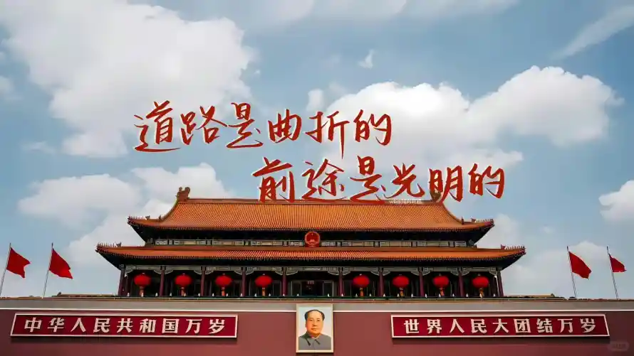 4k光明壁纸 - 党 - 前途 - 考公「哲风壁纸」