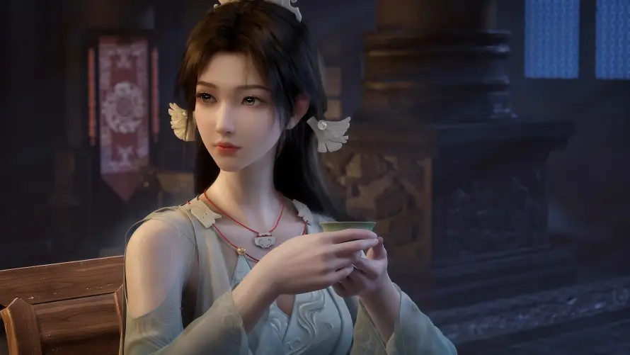4k凡人壁纸 - 古风 - 宋玉 - 绿衣「哲风壁纸」 4k凡人壁纸 - 古风 - 宋玉 - 绿衣「哲风壁纸」