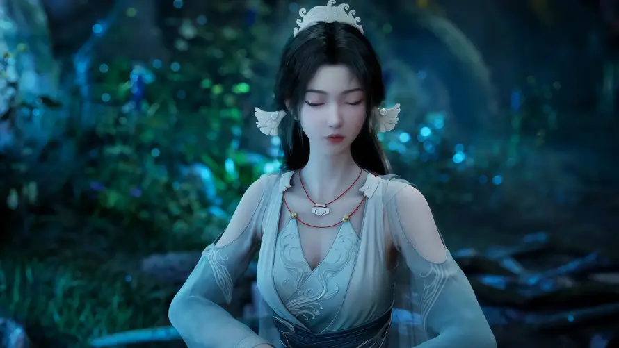 4k凡人壁纸-古风 - 宋玉-森林背景「哲风壁纸」