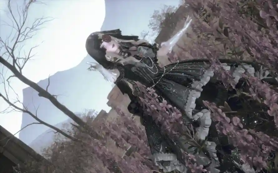 3k暖暖壁纸-暗黑 - 枯树-魔女「哲风壁纸」