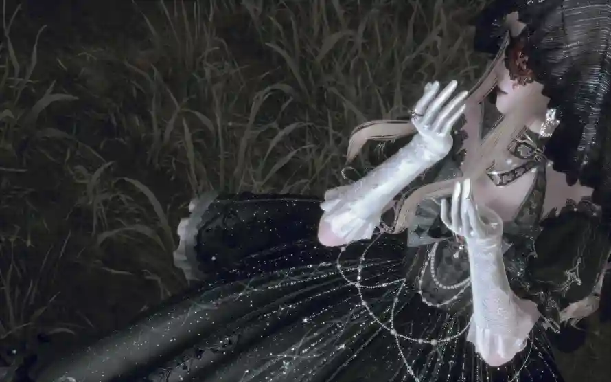 3k暖暖壁纸-魔女 - 无限暖暖-白色手套「哲风壁纸」