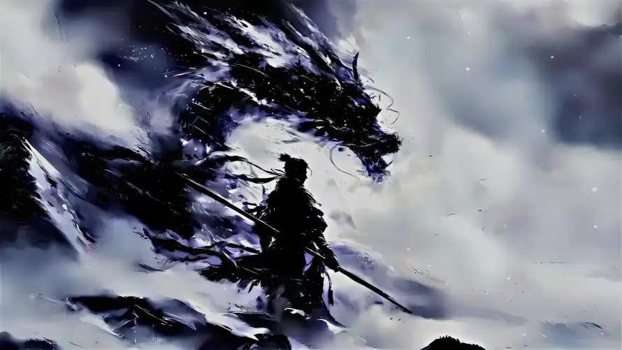 4k云雾壁纸-游戏 - 炫酷-骑士「哲风壁纸」