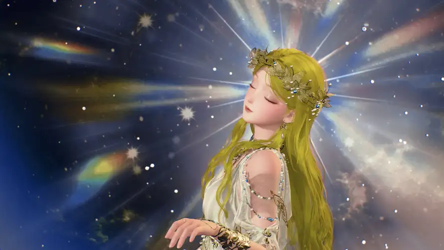 4k光晕壁纸-星空 - 暖暖-梦幻「哲风壁纸」
