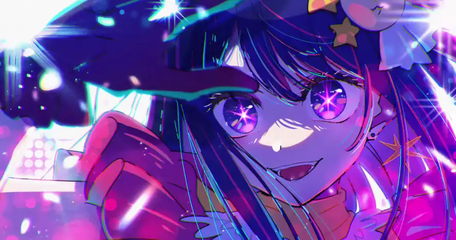3k二次元壁纸-动态壁纸 - 动漫少女-星星装饰「哲风壁纸」