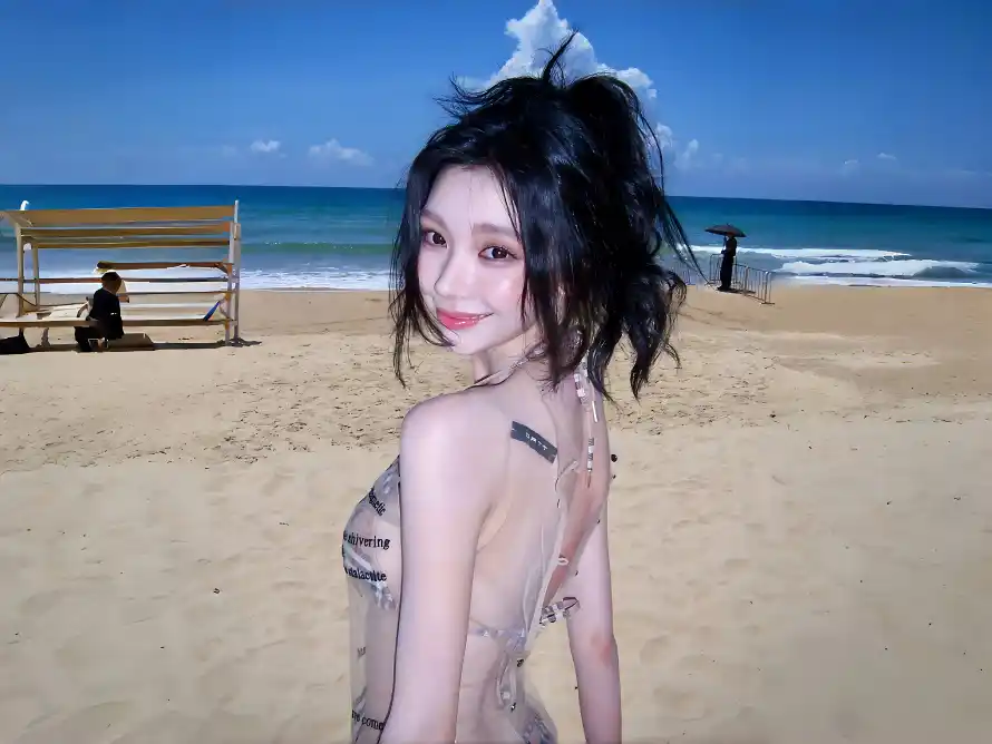 6k大海壁纸-沙滩 - 泳装-海滩「哲风壁纸」