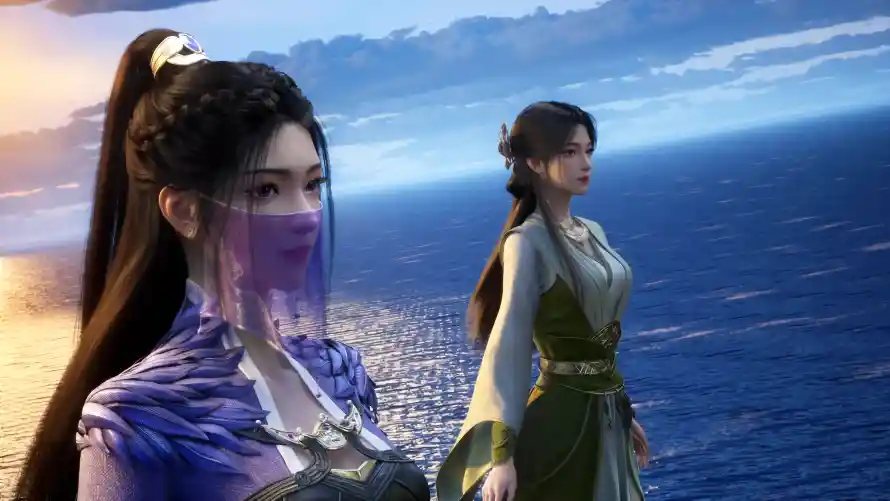 4k梅凝壁纸-海景 - 紫灵-紫衣「哲风壁纸」