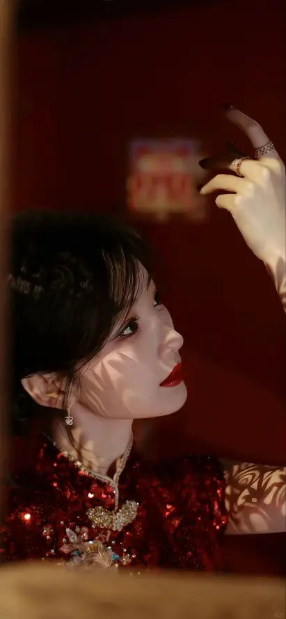 4k盘发壁纸 - 美女 - 中国风 - 手机壁纸「哲风壁纸」
