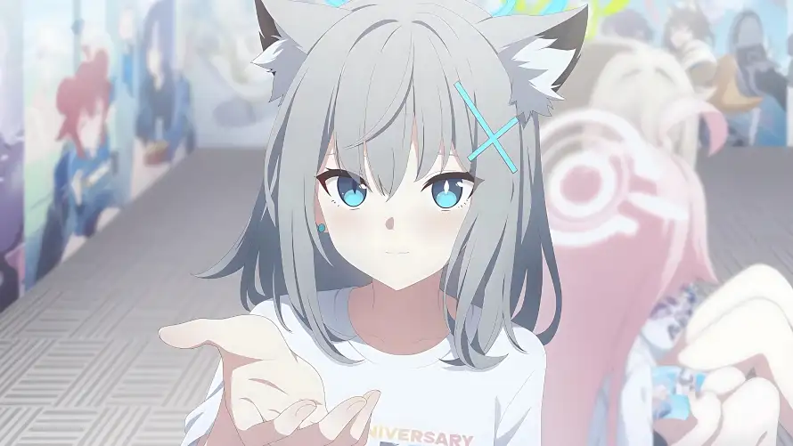 3k少女壁纸-校园 - 灰发-猫耳「哲风壁纸」 3k少女壁纸-校园 - 灰发-猫耳「哲风壁纸」
