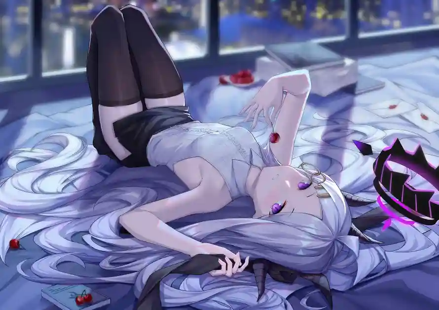 3k少女壁纸-星野 - 室内夜景-碧蓝档案「哲风壁纸」 3k少女壁纸-星野 - 室内夜景-碧蓝档案「哲风壁纸」