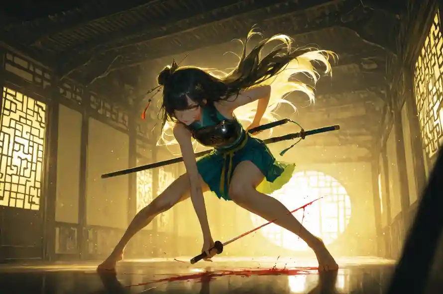 3k古风壁纸-女侠 - 武侠-美女「哲风壁纸」