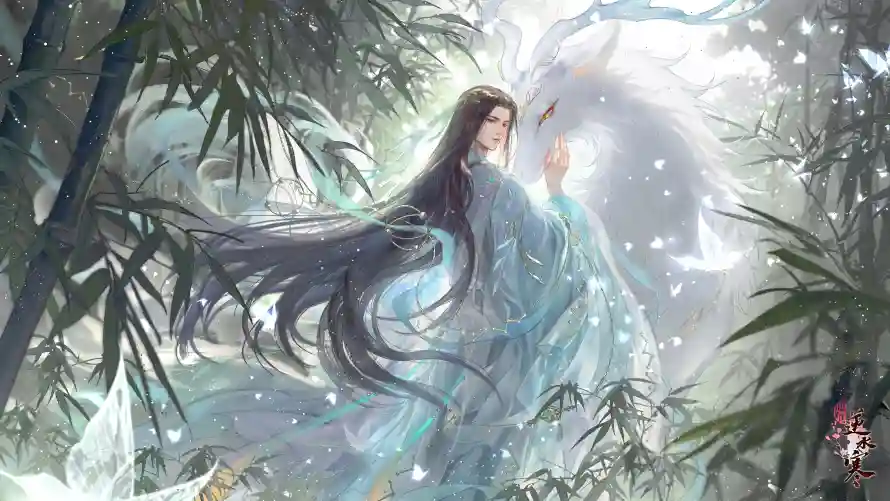 4k古风壁纸-国乙 - 无情-神兽「哲风壁纸」