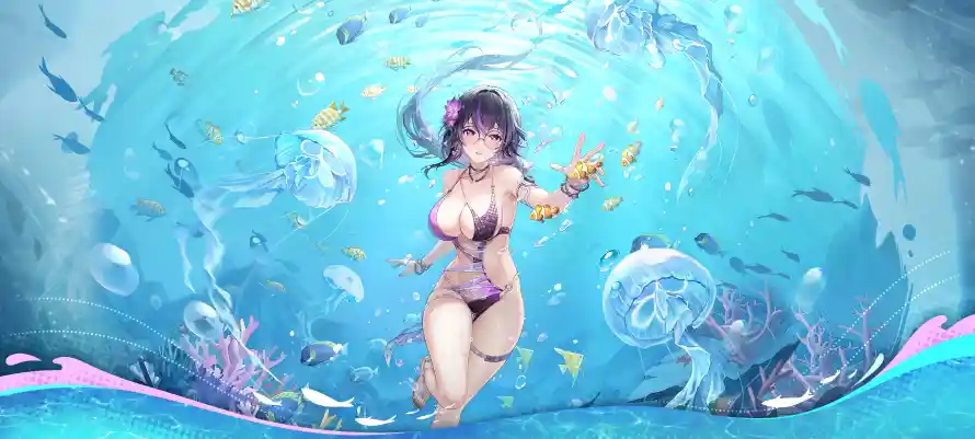 2k水下壁纸-水母 - 泳装-海洋「哲风壁纸」 2k水下壁纸-水母 - 泳装-海洋「哲风壁纸」