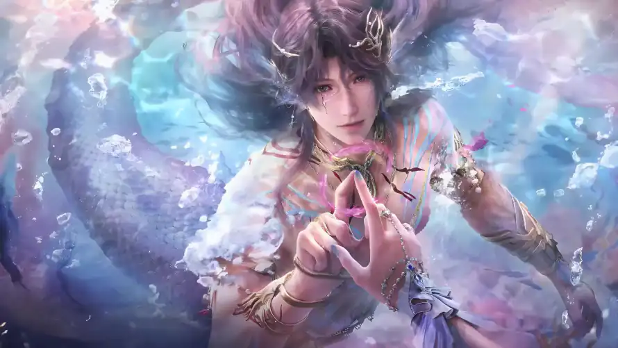 4k梦幻壁纸-水波 - 海洋-祁煜「哲风壁纸」