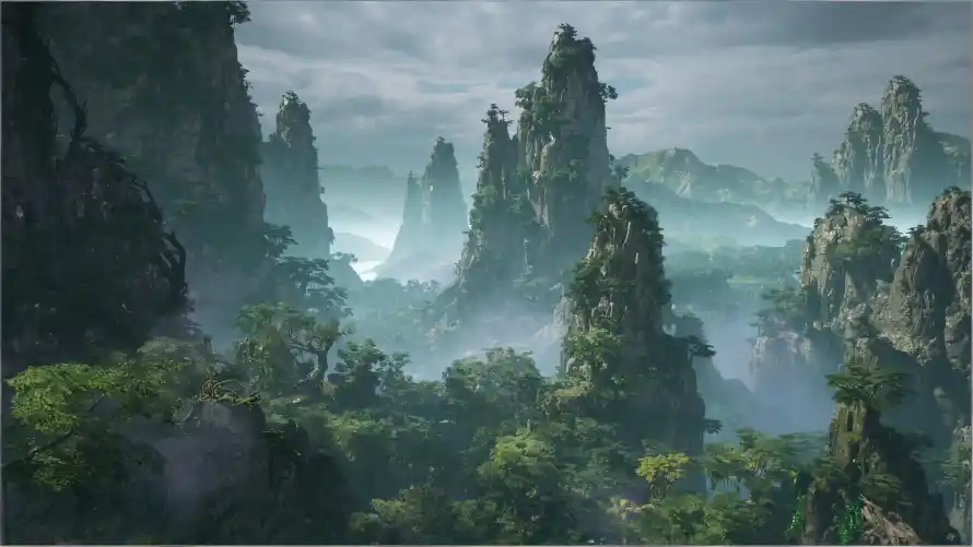 4k云雾壁纸-山峦 - 绿植-风景「哲风壁纸」