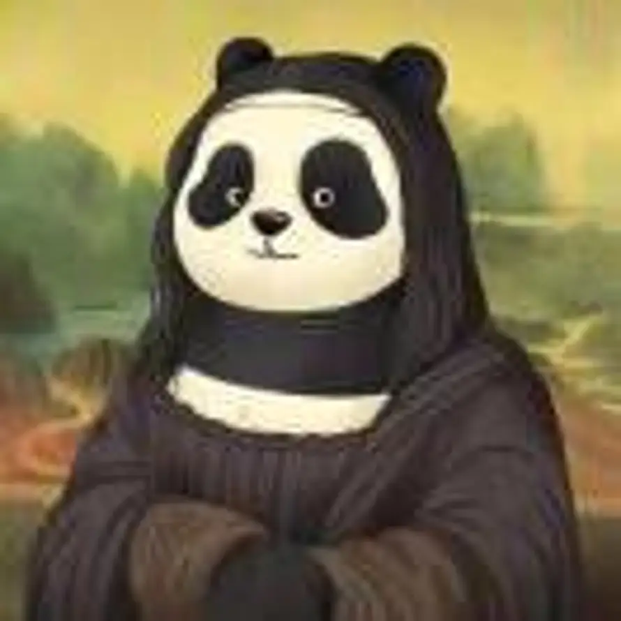 巴黎在逃熊猫的头像