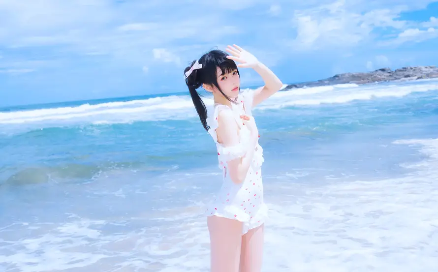 5k写真壁纸-沙滩 - 海浪-海边「哲风壁纸」