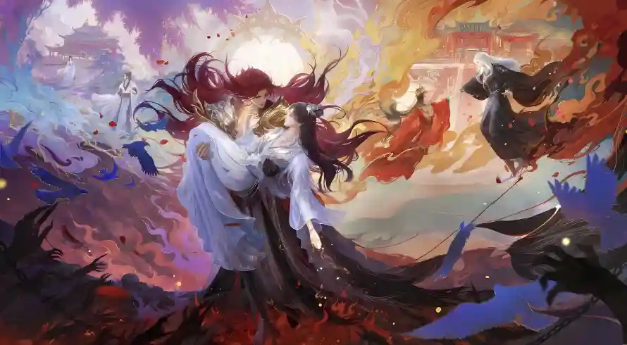 2k仙逆壁纸-动漫 - 古风-火焰「哲风壁纸」