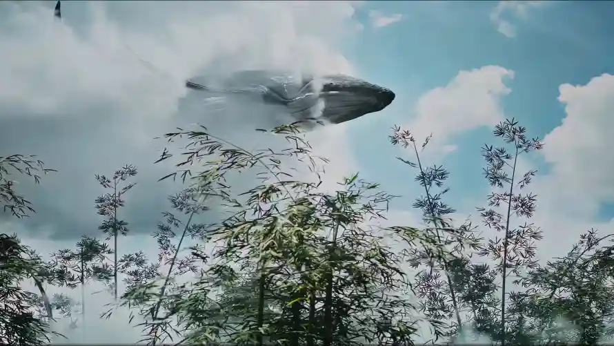 4k云朵壁纸-天空 - 树木-风景「哲风壁纸」