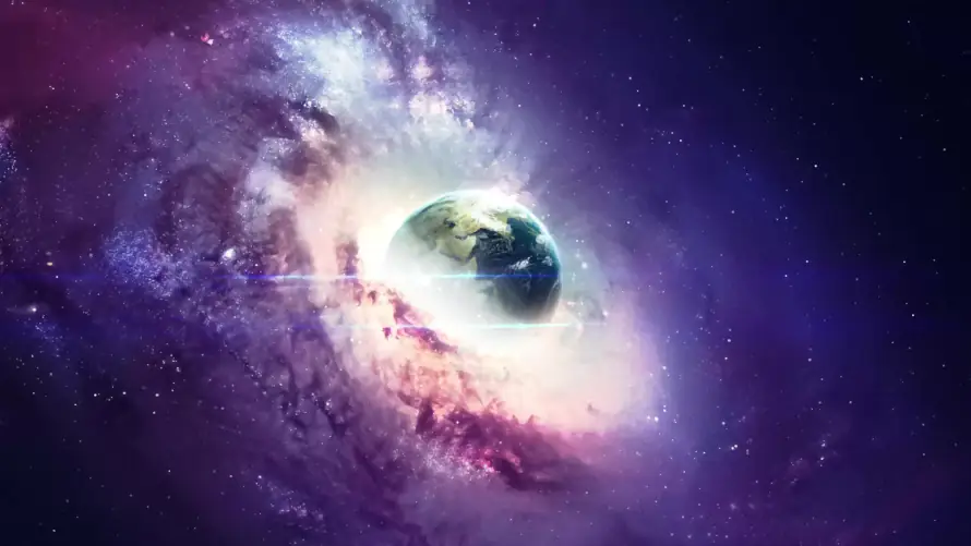 4k地球壁纸 - 宇宙 - 星云 - 星空「哲风壁纸」