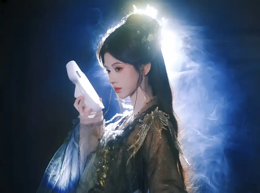 3k古风壁纸-明星 - 烟雾-美女「哲风壁纸」 3k古风壁纸-明星 - 烟雾-美女「哲风壁纸」