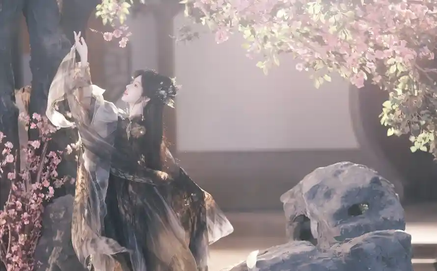 3k古装壁纸-古风 - 明星-樱花「哲风壁纸」