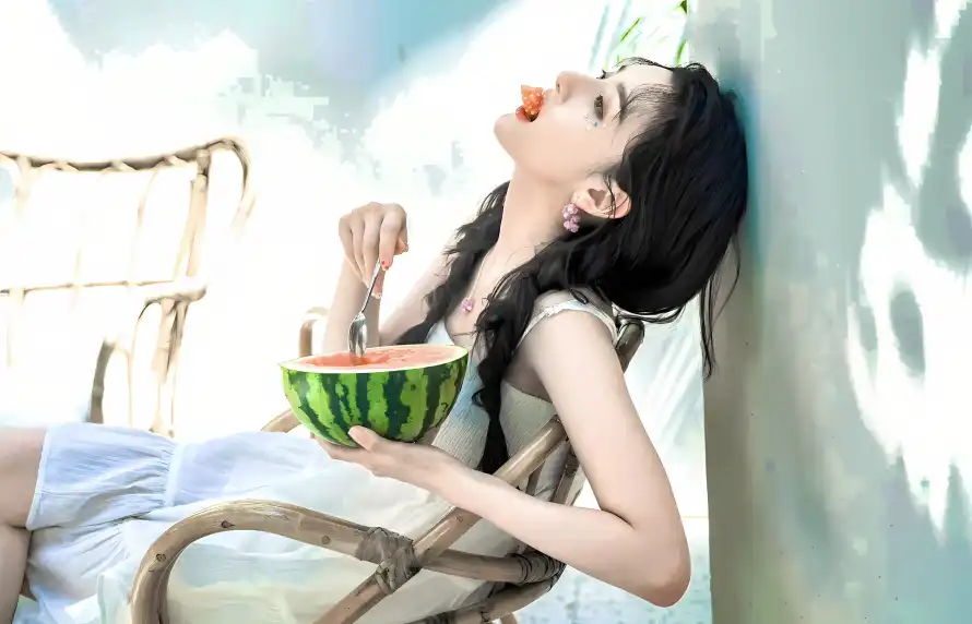 2k夏日壁纸-明星 - 清新-美女「哲风壁纸」