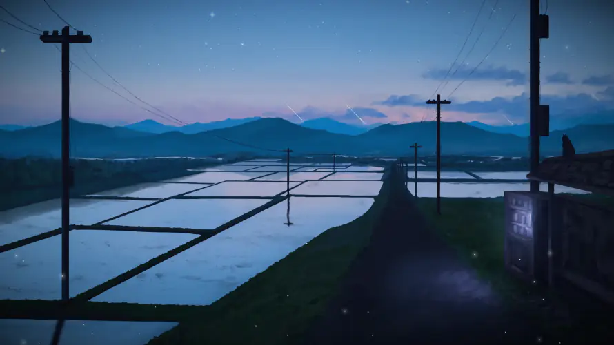 4k夜晚壁纸-夜景 - 星空-田野「哲风壁纸」