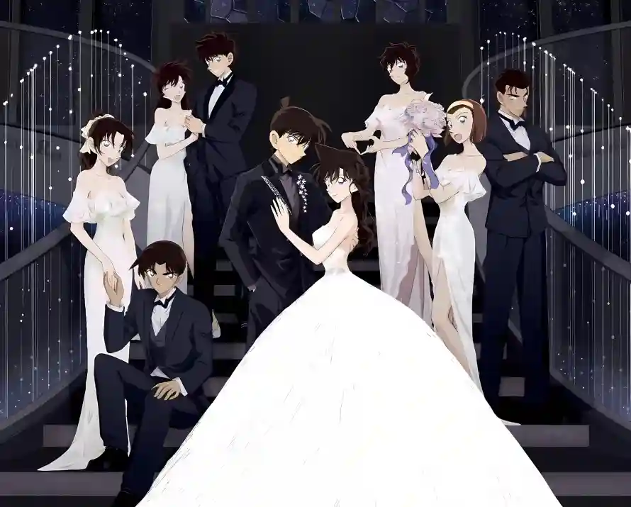 2k婚礼壁纸-礼服 - 婚纱照-毛利兰「哲风壁纸」