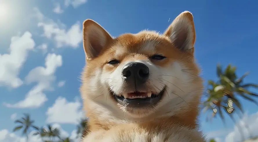 2k在拍壁纸-柴犬 - 笑容-萌宠「哲风壁纸」