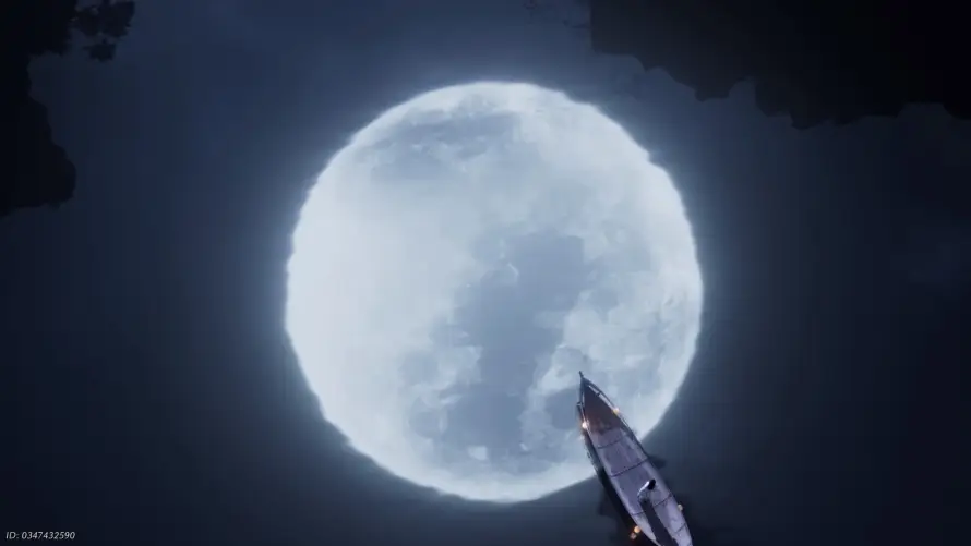 2k古风壁纸-剑 - 月夜-游戏「哲风壁纸」