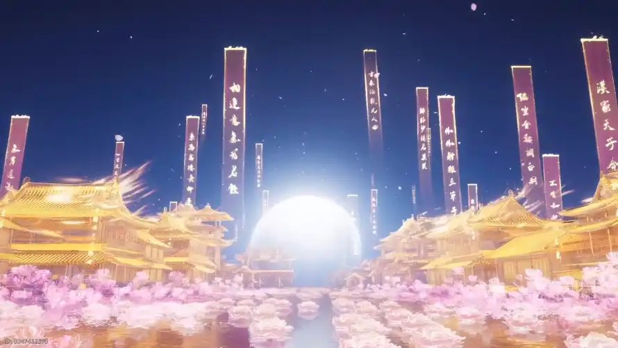 2k圆月壁纸-星空 - 游戏-燕云「哲风壁纸」