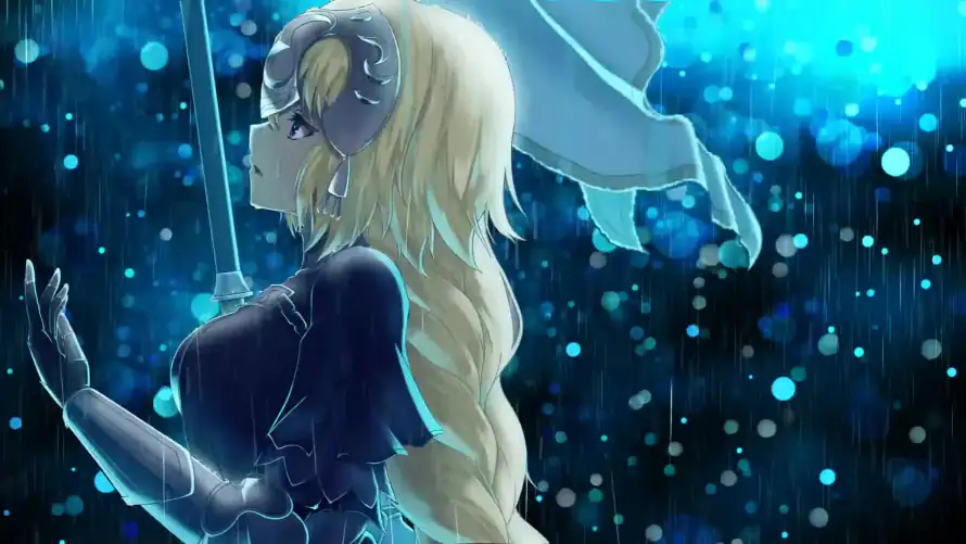 2k贞德壁纸-金发 - 铠甲-Fate「哲风壁纸」