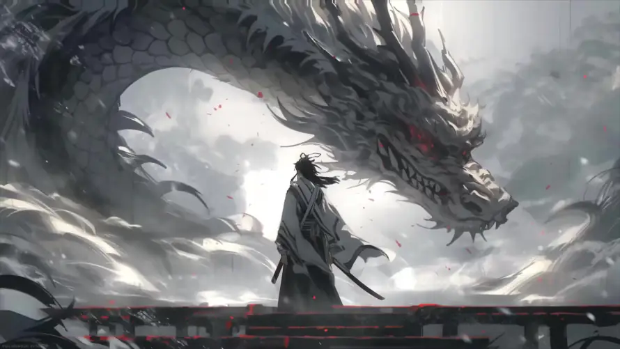 4k侠客壁纸-龙 - 古装-古风「哲风壁纸」