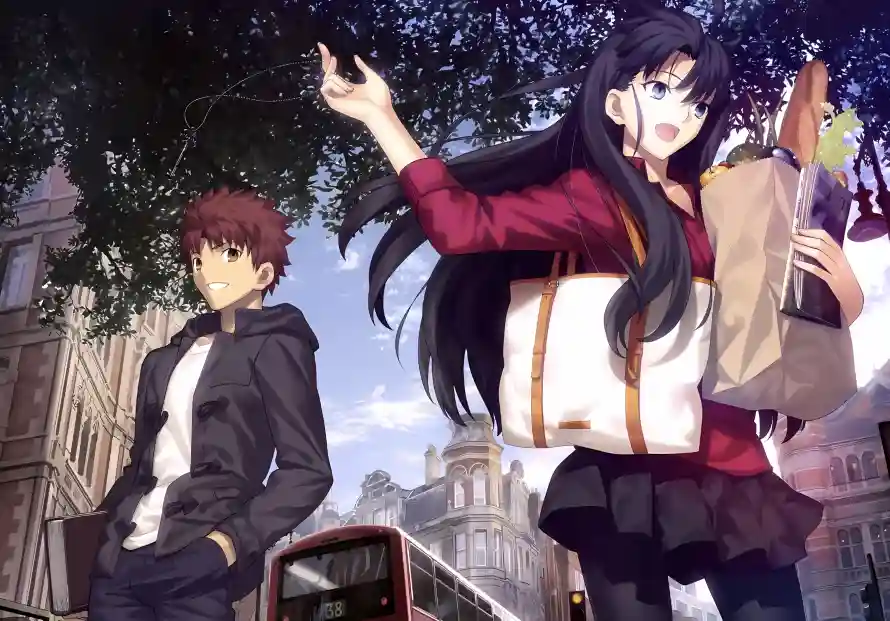 2k二次元壁纸-购物袋 - 远坂凛-Fate「哲风壁纸」